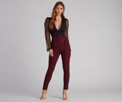 Simplicity is Bliss – Bodysuit mit Schweizer Punktärmeln