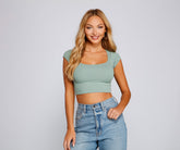 Effortless Style Casual Crop Top