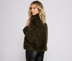 So Extra Kunstpelzjacke