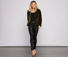 So Extra Kunstpelzjacke