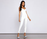 Feelin' Fresh Fitted Jumpsuit