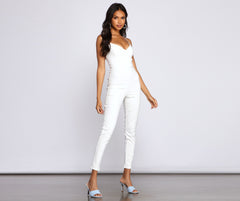 Feelin' Fresh Fitted Jumpsuit