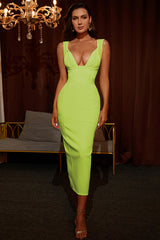 Weißes Maxi-Bandage-Kleid „Verona“