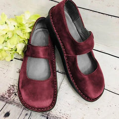 Alegria Paloma – Grüne Mary-Jane-Loafer
