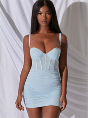 Y2K Bodycon Slip Mini Dress