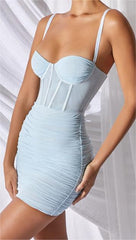 Y2K Bodycon Slip Mini Dress