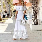 Depths Of My Love Off The Shoulder Lace Dress Ins Street