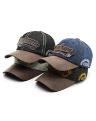 Amerikanische Denim-Cap