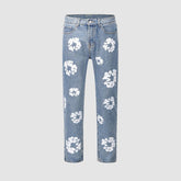 Kapok Pattern Printed Jeans