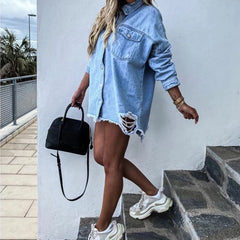 Girl Next Door Jeans Shirt