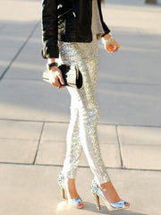 High Waist Pencil Pants Pants