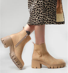 Side Zip Classic Booties Newgew