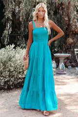 Swing Pleated Maxi Boho Dress Newgew