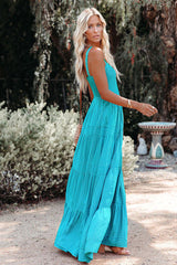 Swing Pleated Maxi Boho Dress Newgew