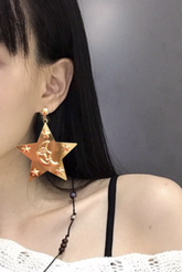 Sterngesicht-Ohrringe