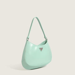 Shiny Flap Shoulder Bag