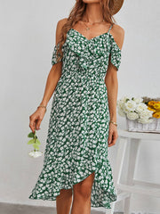 Printed Slip Skirt Dress