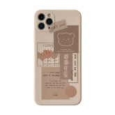 INS Art Label Phone Case