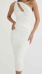 Lilian Korsett-Midikleid