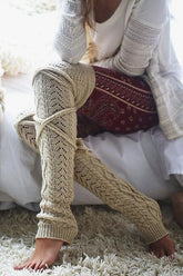 Knit Over Knee High Thigh Socks