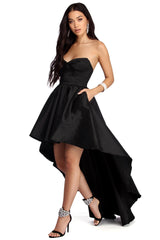 Bonnie Formal Taffeta High Low Dress Sai Feel
