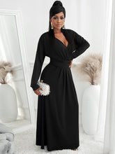 Burgundy Dolman Venetian Maxi Dress Sai Feel