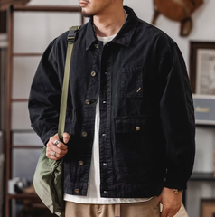 Y2k men's jeans jacket