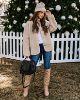 Slater Fleecejacke mit Taschen - Khaki