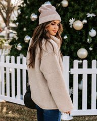 Slater Fleecejacke mit Taschen - Khaki