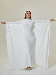 Eirene Dolman-Ärmel-Maxikleid