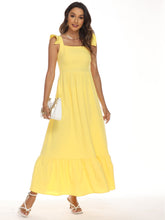 Flying Sleeves Ruffles Maxi Dress Sai Feel