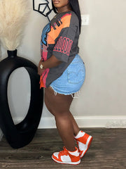 Printed Round-Neck Tee Ins Street