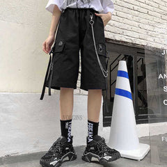 Techwear Style Men Shorts