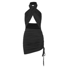 Linda Neckholderkleid mit Cut-Out
