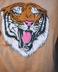Hear Me Roar Cotton Tiger Tee