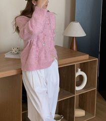 Too Cool – Strickpullover mit Pailletten