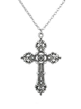 Vintage Baroque Cross Necklace