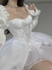 Puffiges Geburtstagskleid in A-Linie