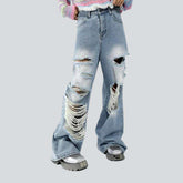 Herren Grunge Jeans