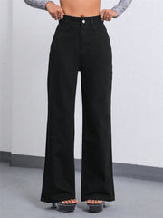 RISEN Amanda Midrise Wide Leg Jeans