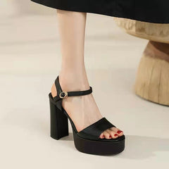 Glamouröse Plateau-Blockabsätze