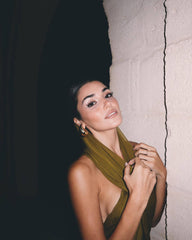 Delris Maxikleid mit Kapuze