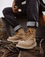 American Retro Winter Desert Suede Logging Men's Work Boot