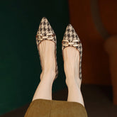 Dora Plaid Ballet Flats