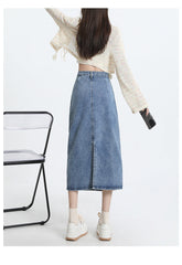 Alco Geneve Maxi-Jeansrock