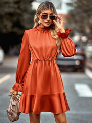 Call Me Angel Textured Satin Dress - White Ins Street