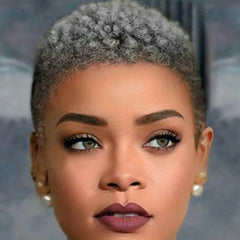 Kleine Rolle Kurzhaarperücke