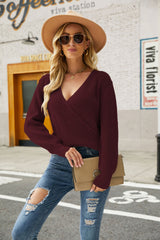 Abbey Drape Strickpullover – Smaragdgrün – ENDGÜLTIGER VERKAUF