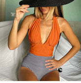 High Waist Bathing Suit S~2XL