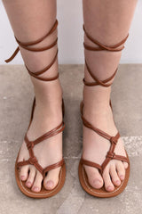 Comfy Flip-Toed Flat Summer Strapped Sandals